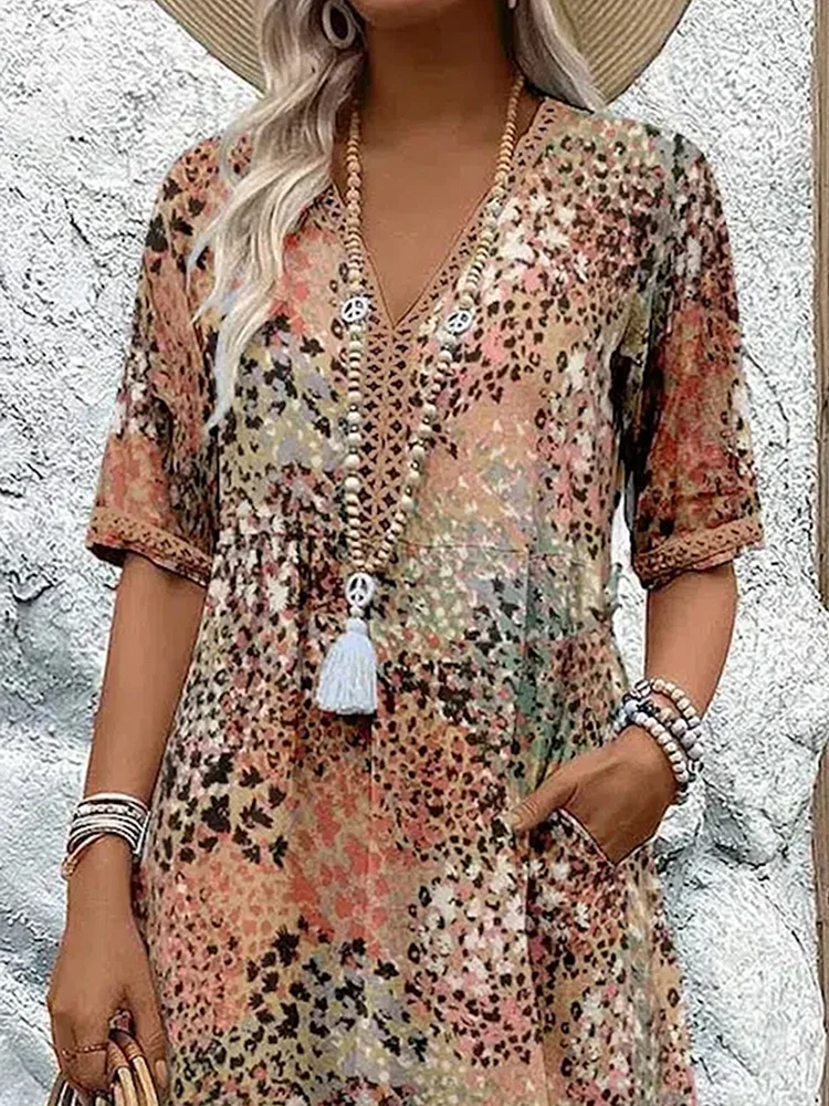 Lia - Robe Midi Femme