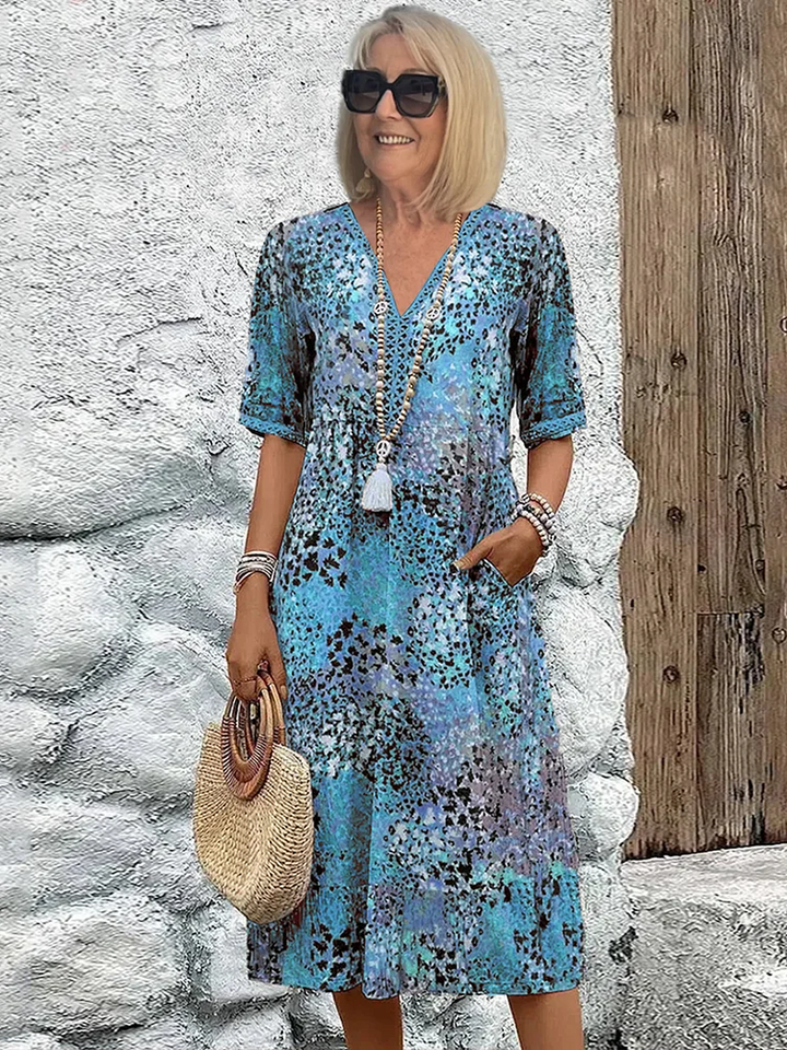 Lia - Robe Midi Femme