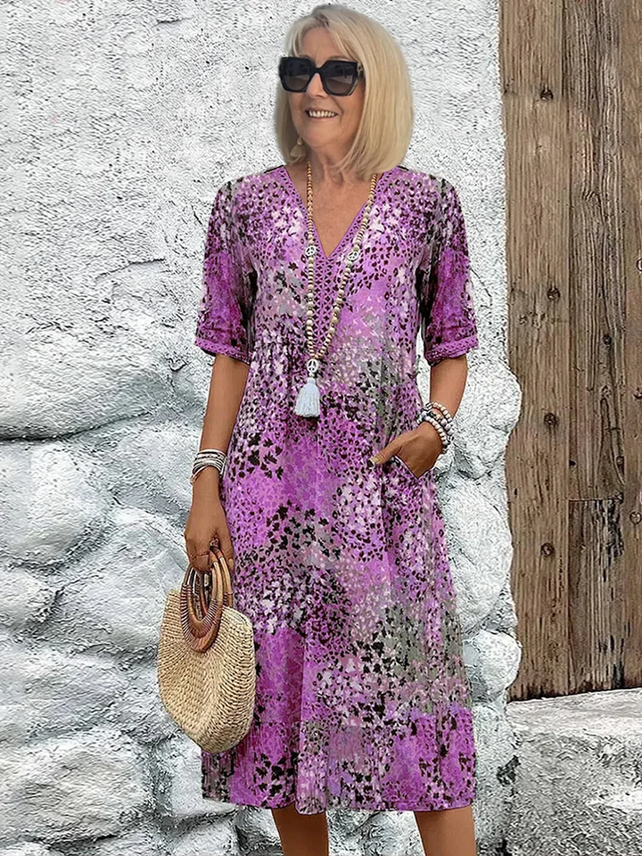 Lia - Robe Midi Femme