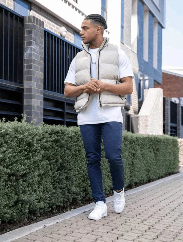 Pantalon Élastique Élégant