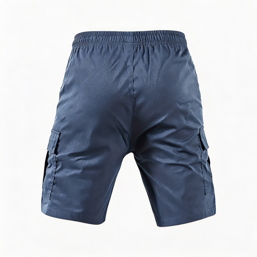 Pantalon Cargo Court d'Été avec Taille Élastique