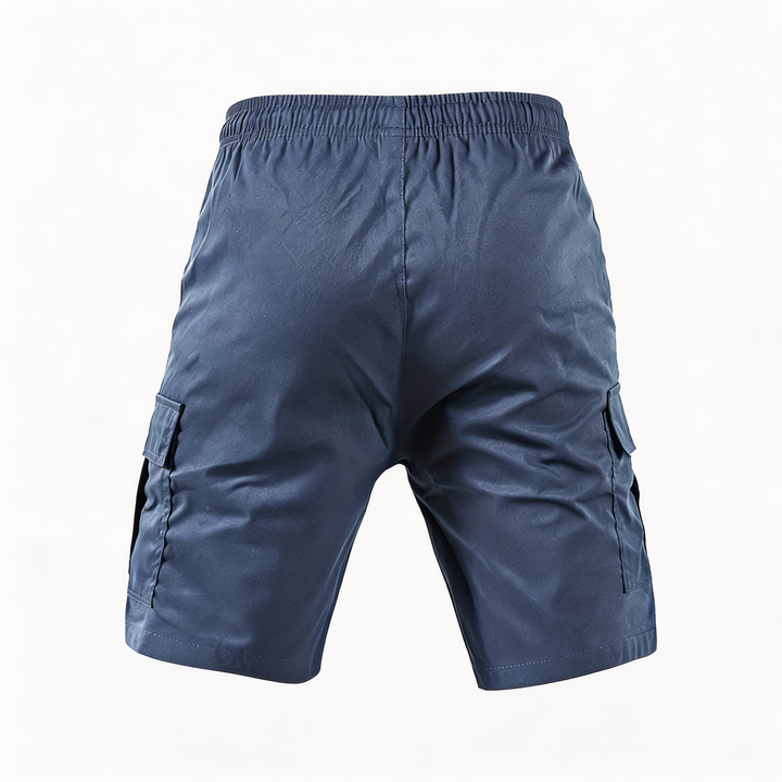 Pantalon Cargo Court d'Été avec Taille Élastique