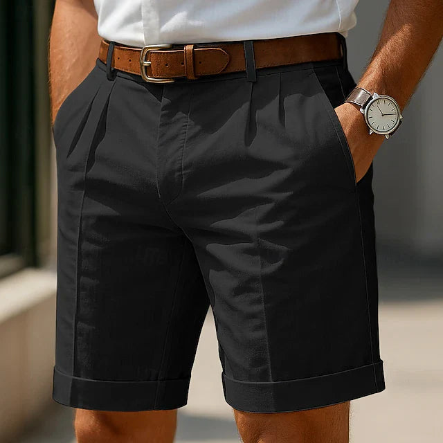 Guillaume - Pantalons Courts Chino Plissés