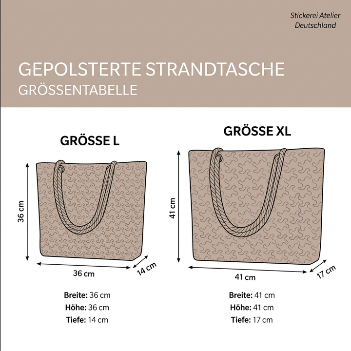 Sac de plage fait main | Fleur tropicale