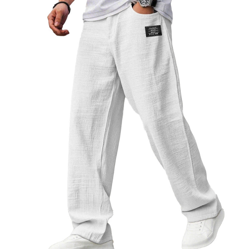 Victor - Pantalons Légers à Jambe Droite