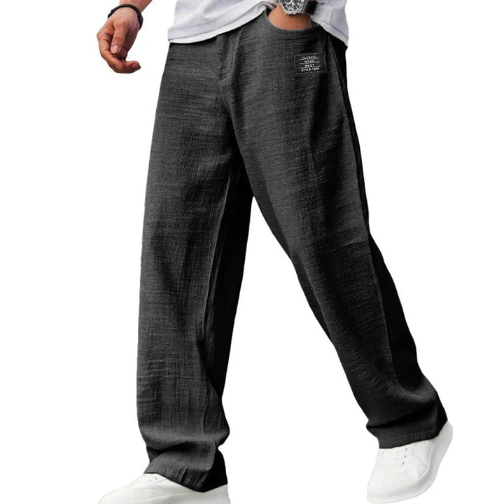 Victor - Pantalons Légers à Jambe Droite