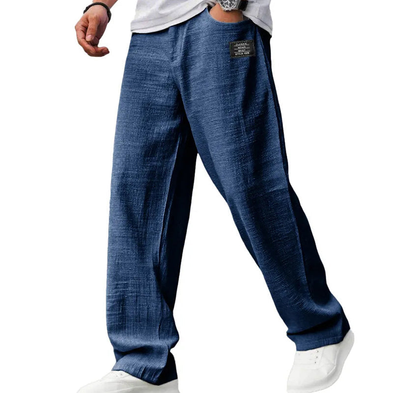 Victor - Pantalons Légers à Jambe Droite