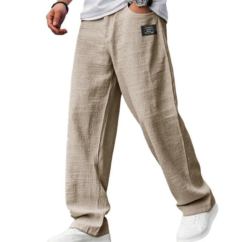 Victor - Pantalons Légers à Jambe Droite