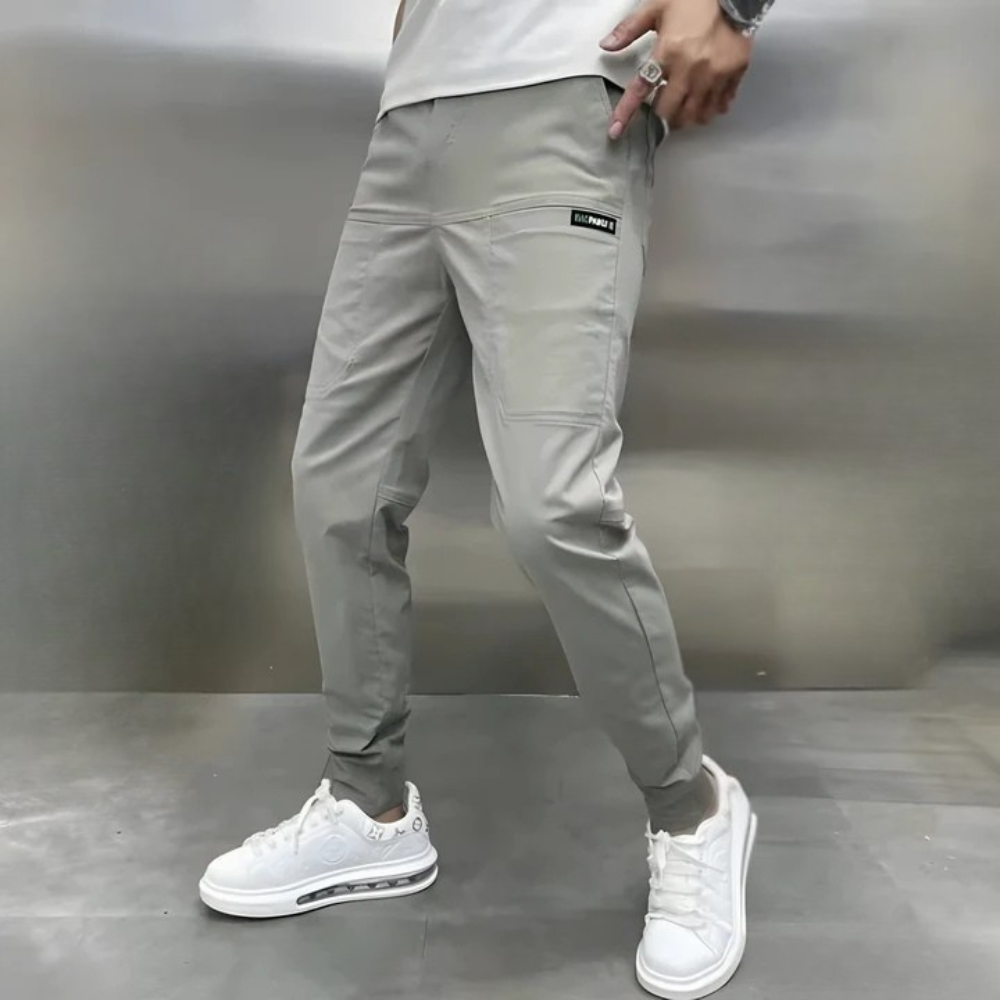 Jeans Cargo Extensibles