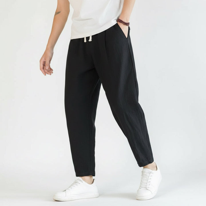Jean - Pantalons Confortables avec Cordon