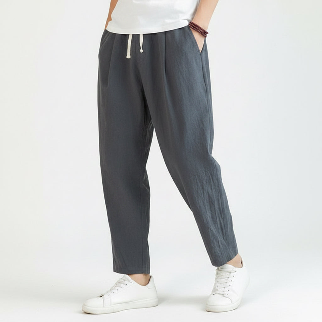 Jean - Pantalons Confortables avec Cordon