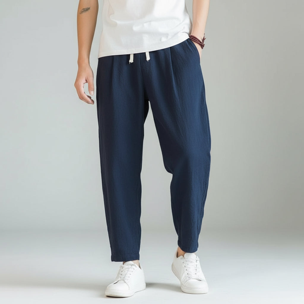 Jean - Pantalons Confortables avec Cordon