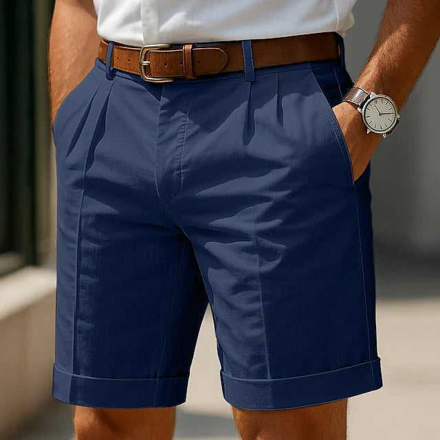 Guillaume - Pantalons Courts Chino Plissés